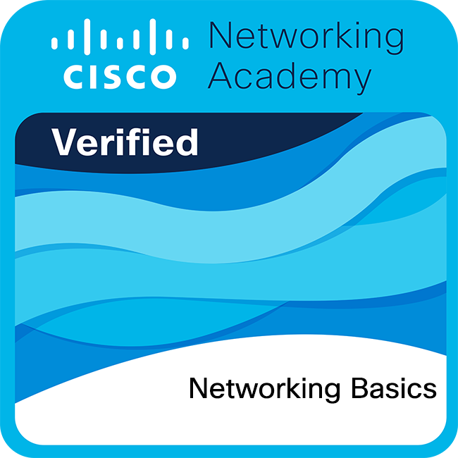 Badge Cisco Networking Academy — Networking Basics
